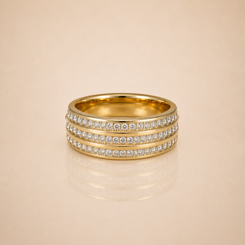Sparkle Wave Ring