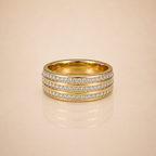 Sparkle Wave Ring