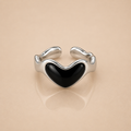 Silver Love Ring