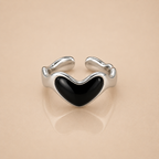 Silver Love Ring