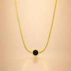 Luxe Round Pendant Necklace
