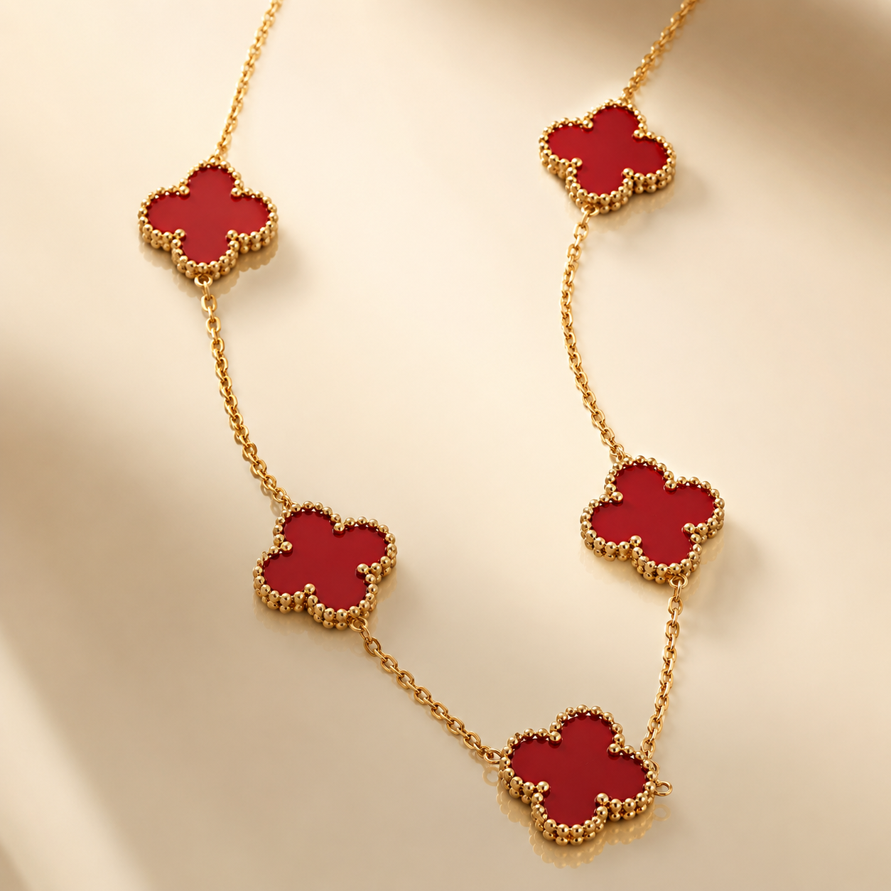 Classic Clover Chain Necklace
