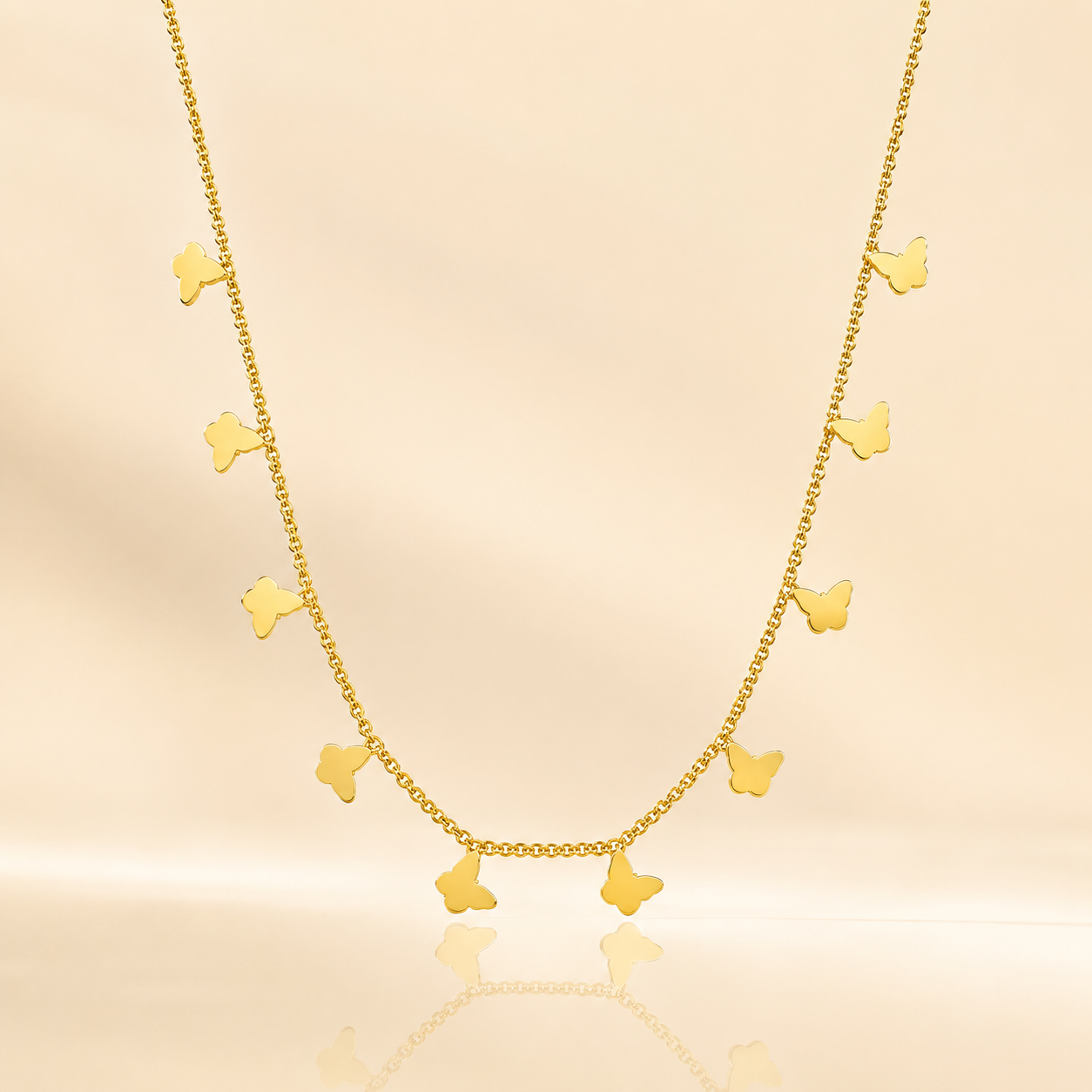 Butterfly Sprinkle Necklace