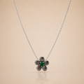 Silver Flower Necklace