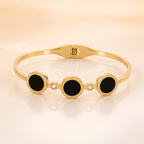 Black Orbit Gold Bracelet
