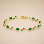 Emerald Vine Bracelet