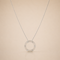 Elegant Round Charm Necklace
