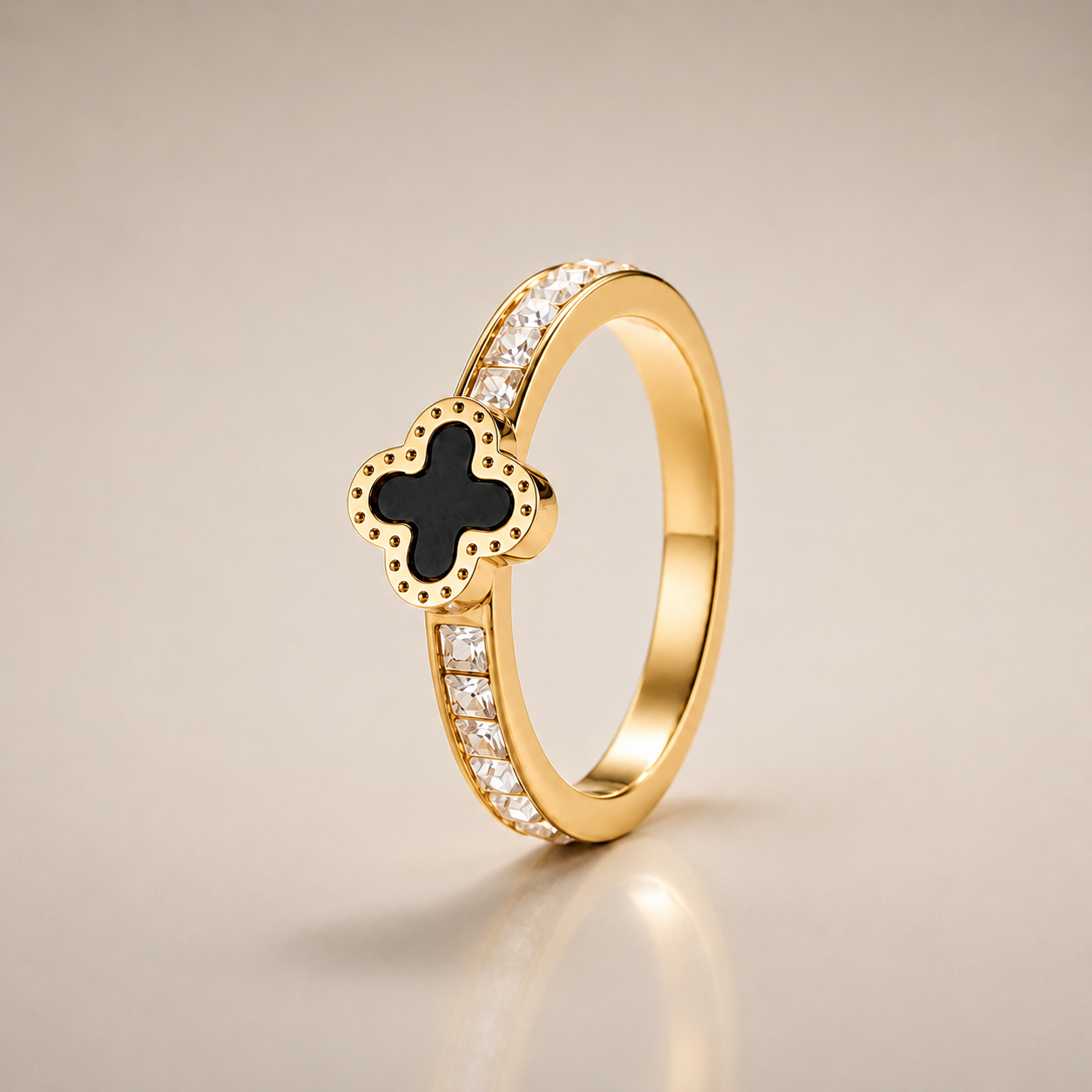 Black Clover Crystal Ring