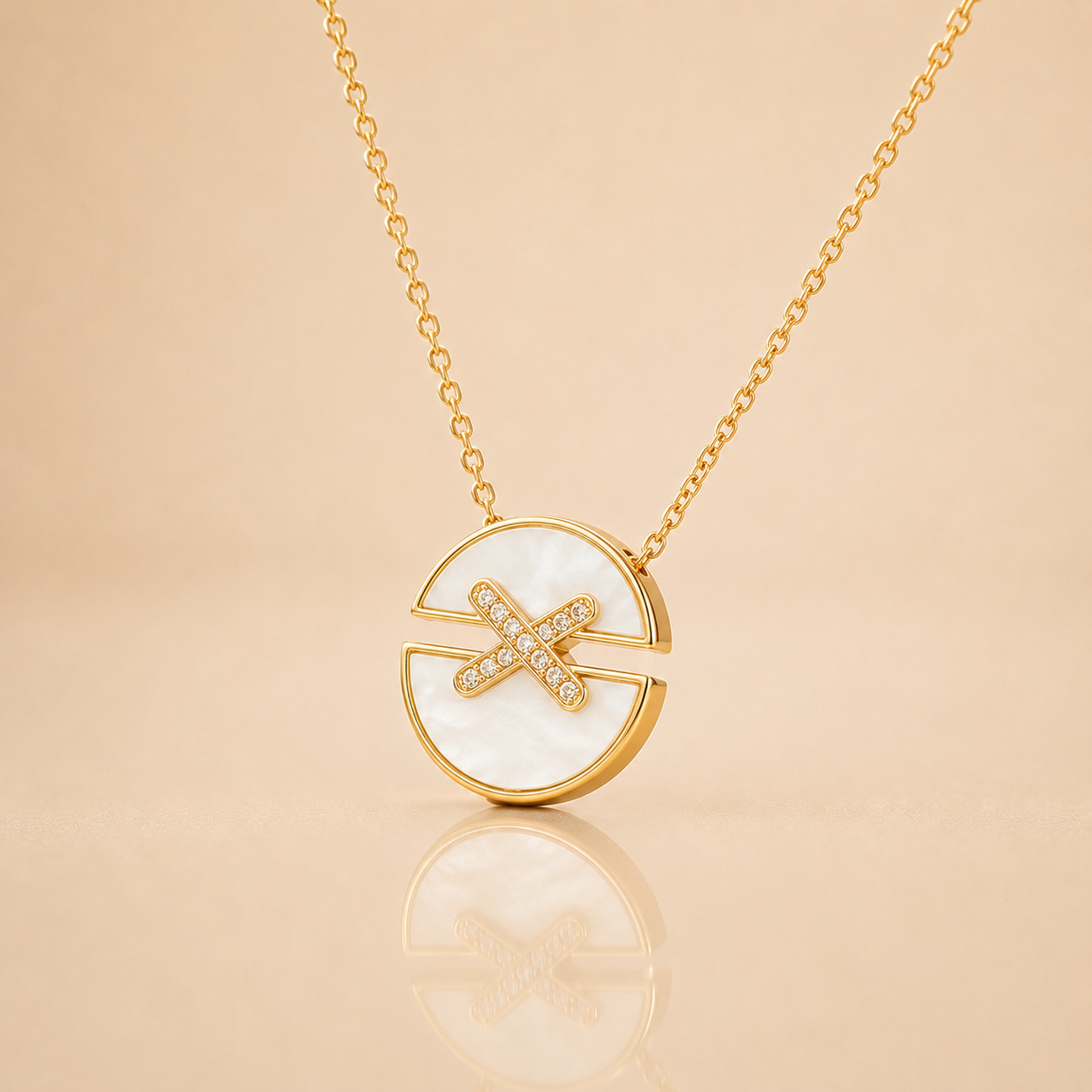 Crystal Cross Pendant