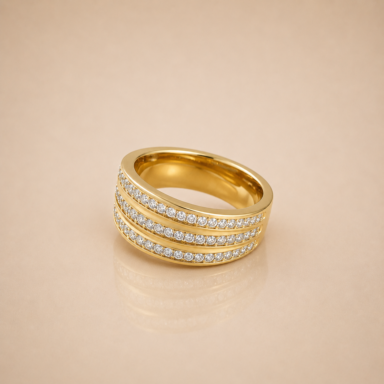 Sparkle Wave Ring