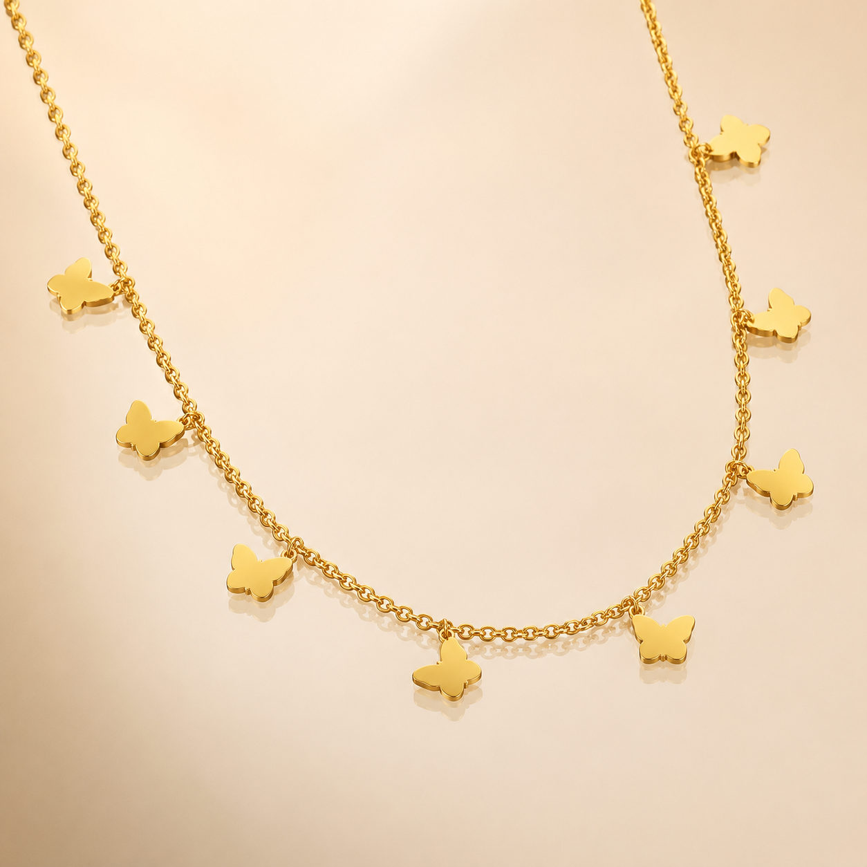 Butterfly Sprinkle Necklace