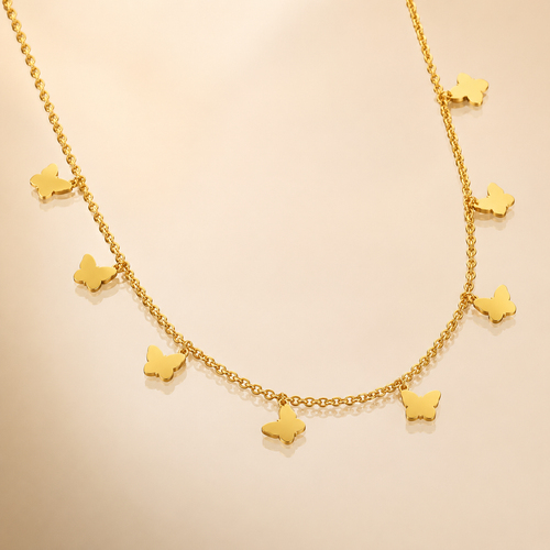 Butterfly Sprinkle Necklace