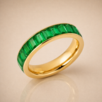 Emerald Glow Ring