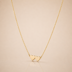 Twin Heart Gold Necklace