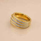 Sparkle Wave Ring