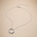 Elegant Round Charm Necklace