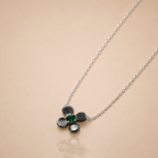 Silver Flower Necklace
