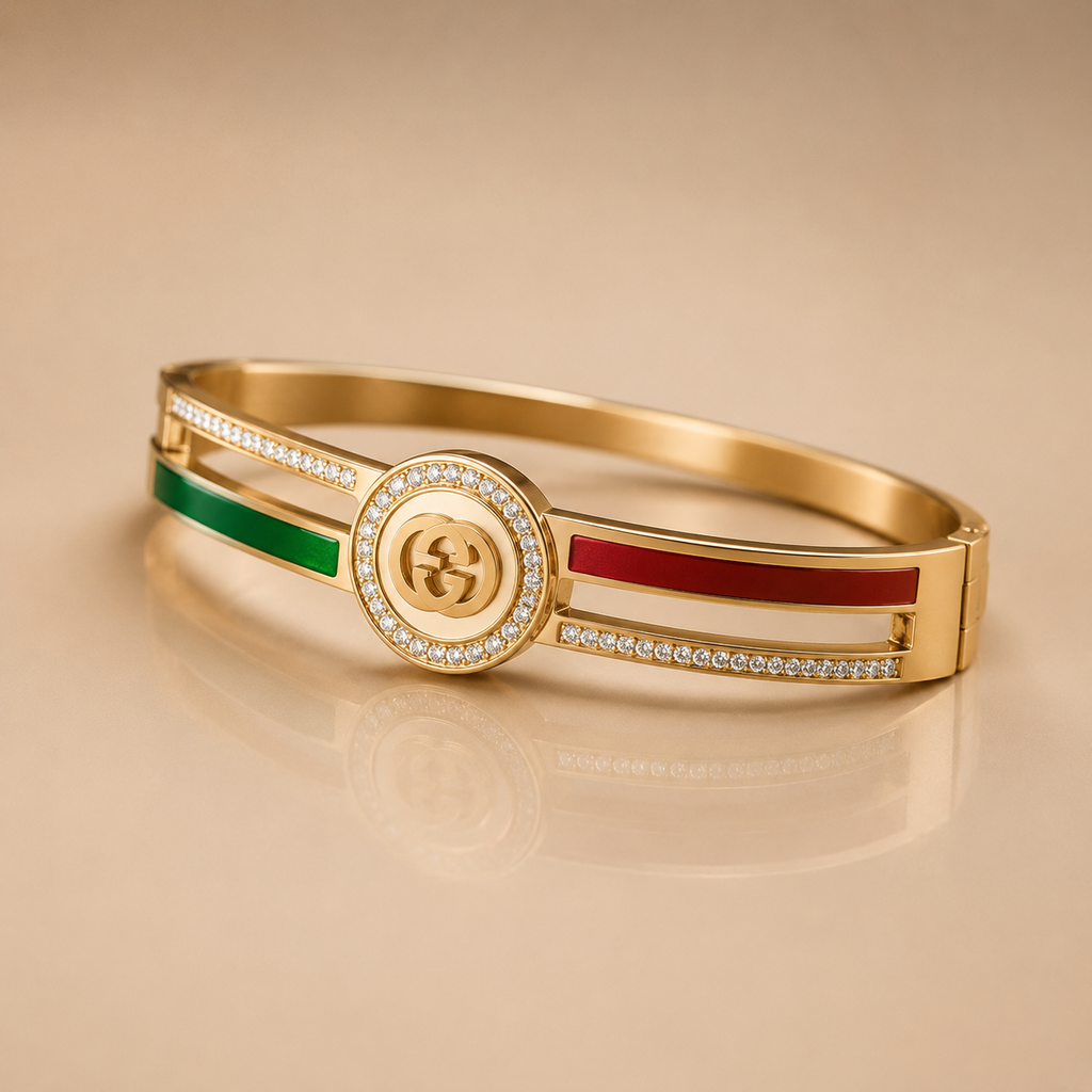 Royal Red & Green Bracelet