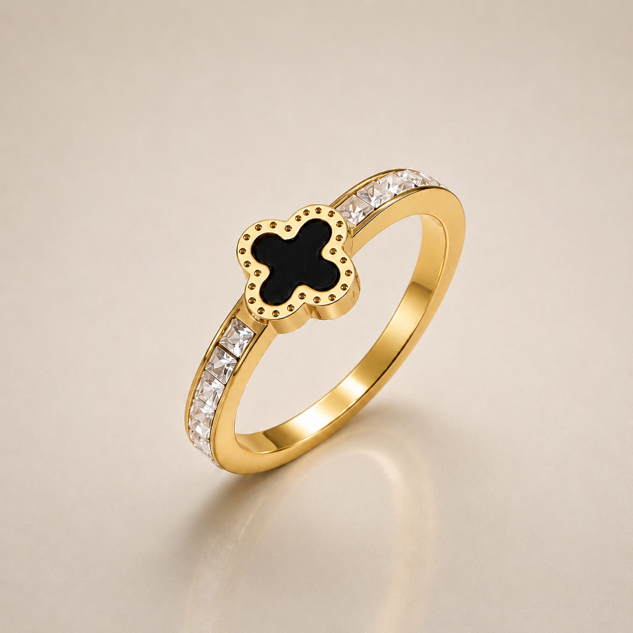 Black Clover Crystal Ring