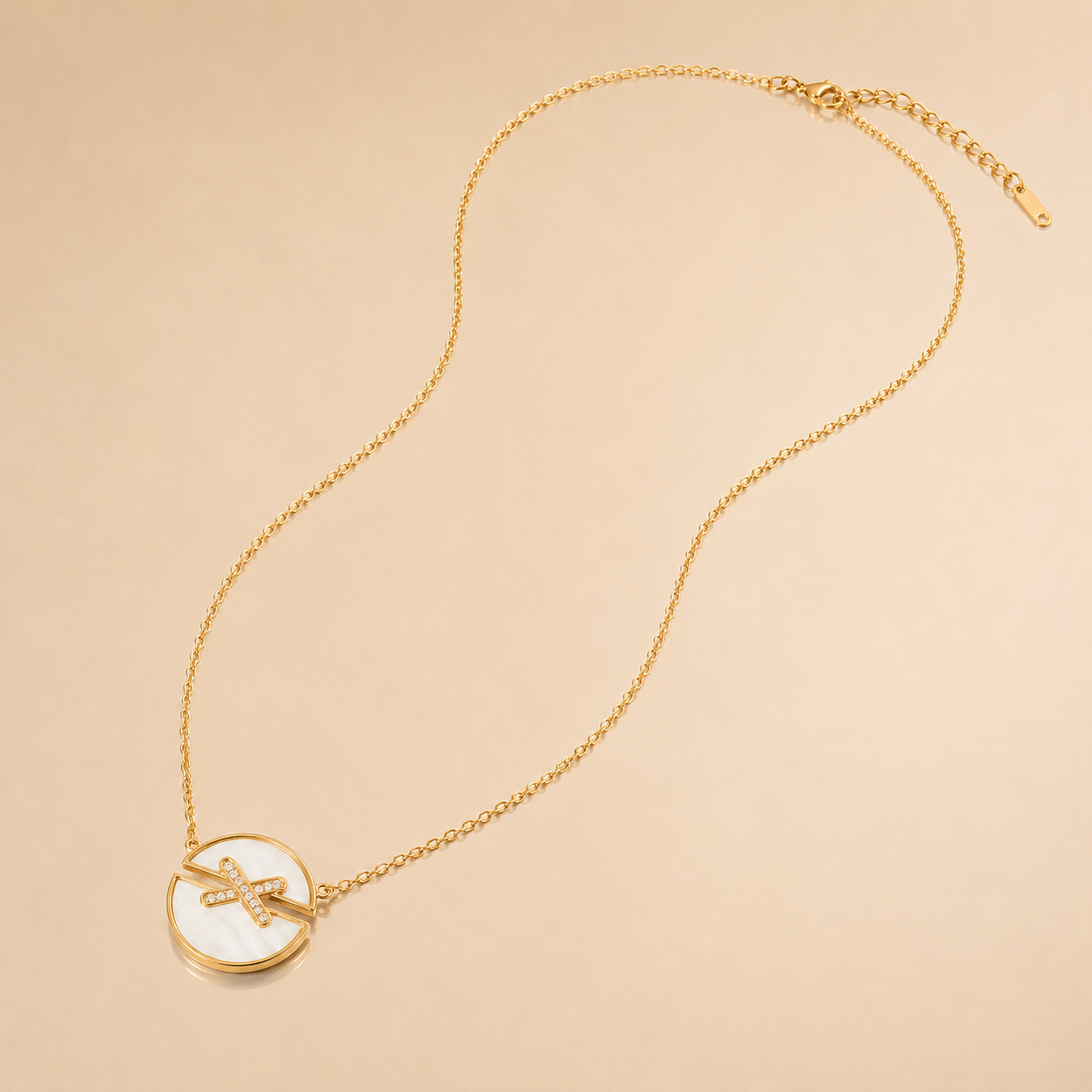 Crystal Cross Pendant