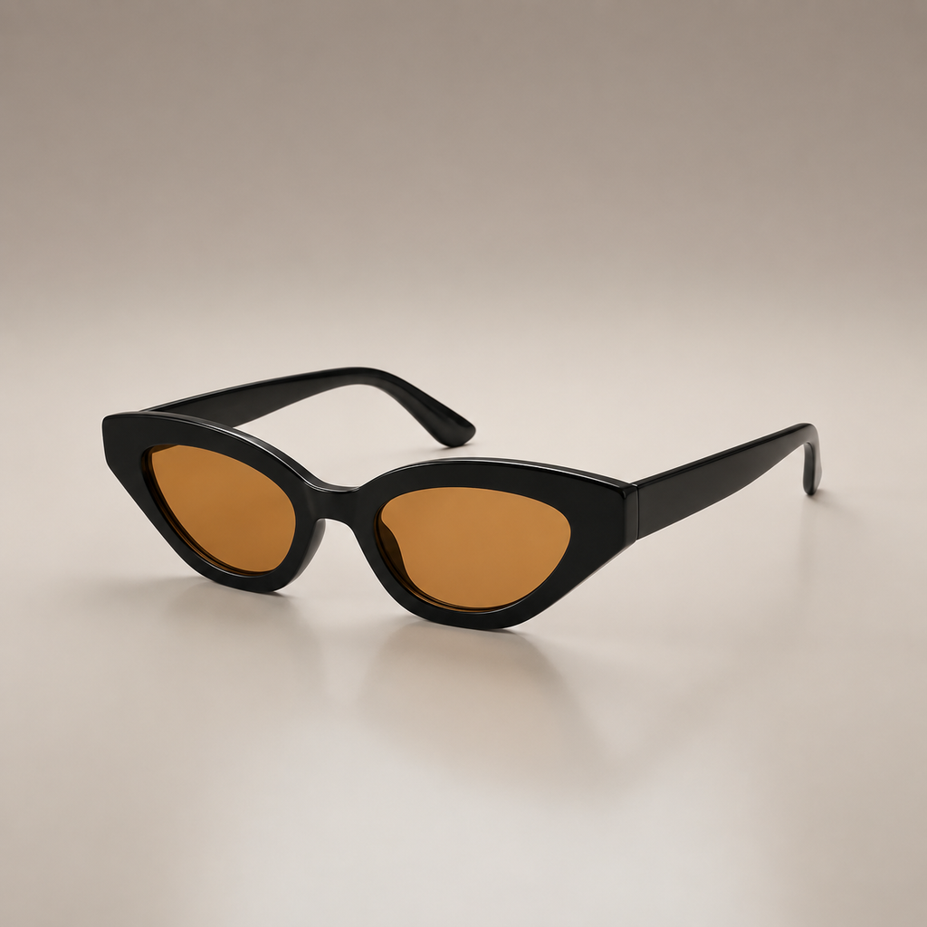 Acrylic Casual Retro Oval