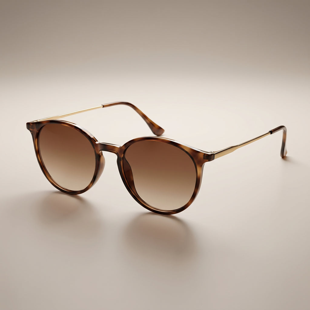 Brown Round Glasses