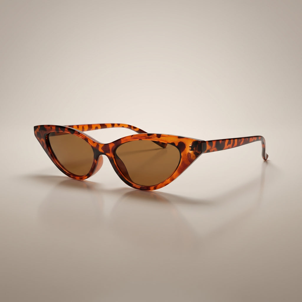 Cat Eye Leopard Glasses