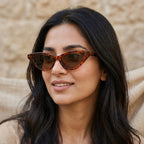 Cat Eye Leopard Glasses