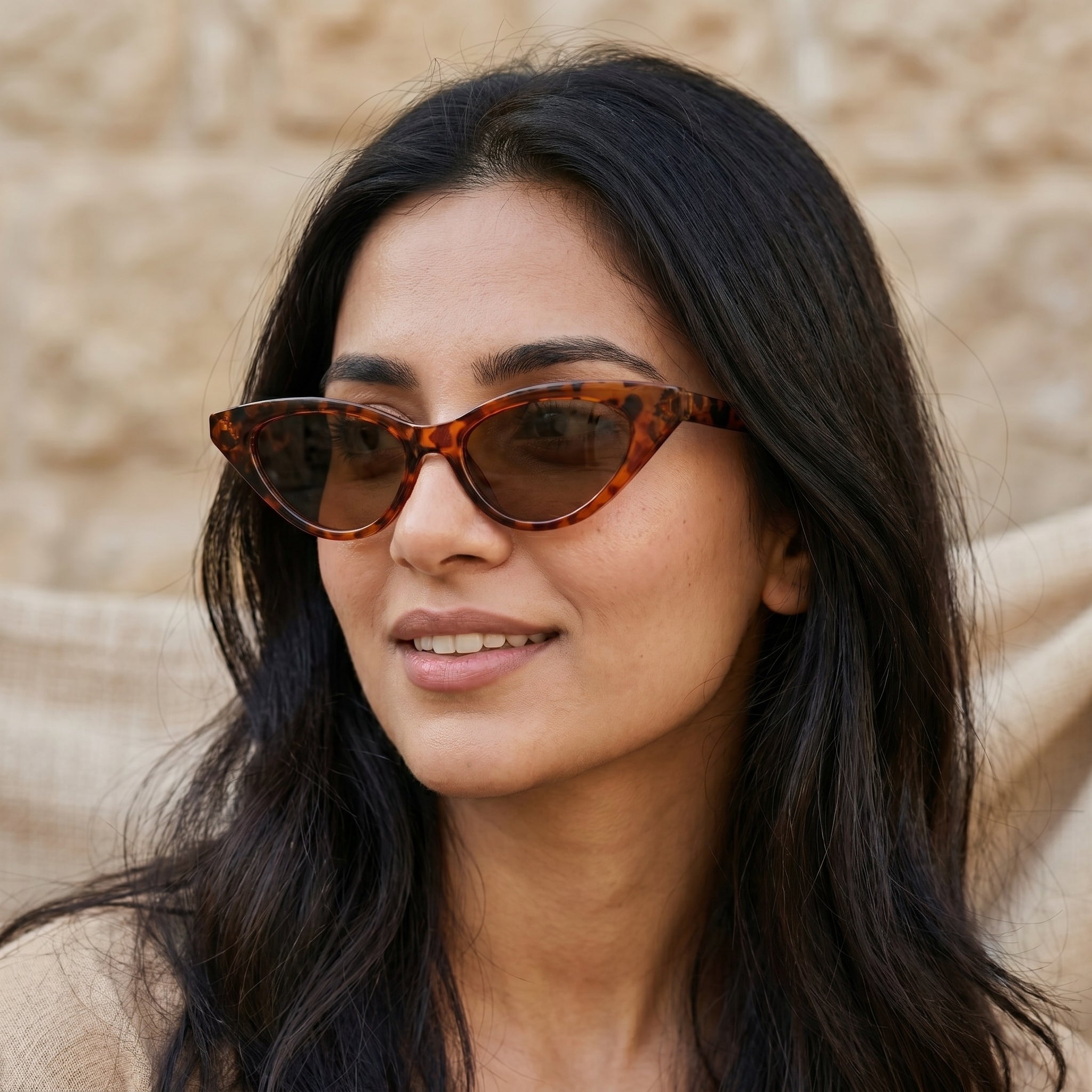 Cat Eye Leopard Glasses
