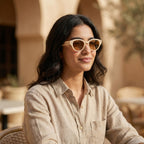 Cat Eye Tinted Glasses