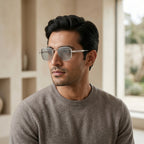 Metal Spring Punk Eyeglasses