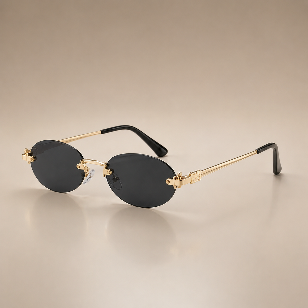 Frameless Metal Oval