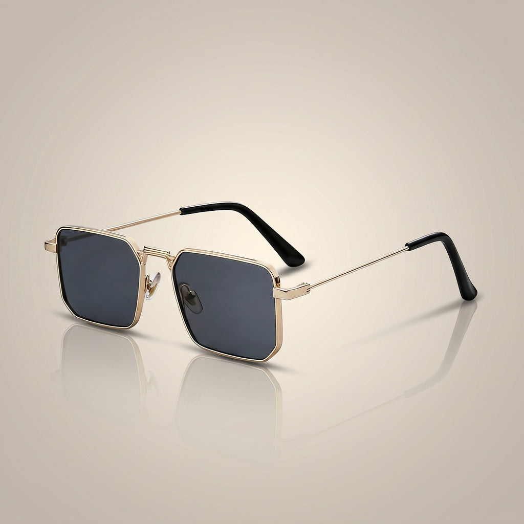Metal Frame Square Fashionable Glasses