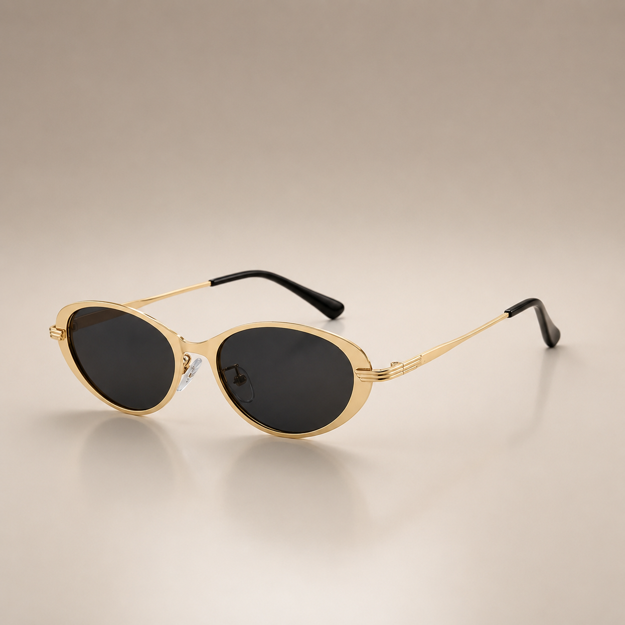 Oval Metal Frame Luxury