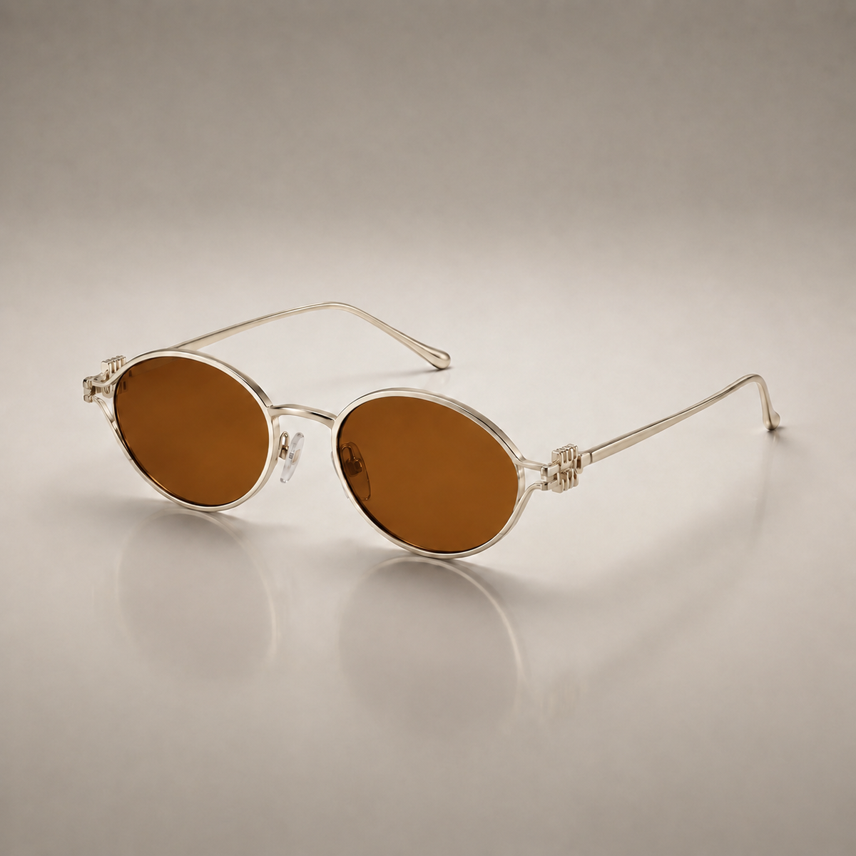 Oval Hallow Metal Frame