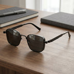 Metal Spring Punk Eyeglasses