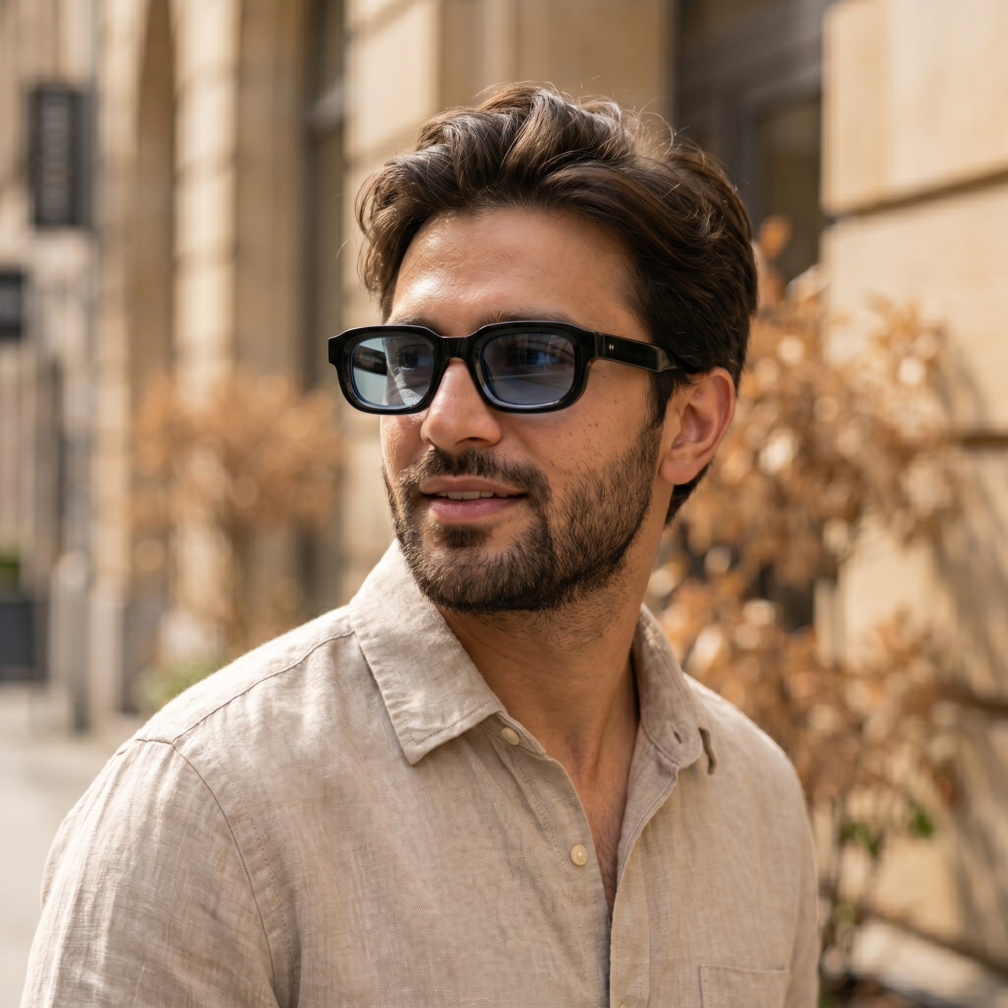 Retro Square Men's Fashion Glasses