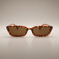 Small Cat Eye Leopard Glasses