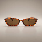 Small Cat Eye Leopard Glasses