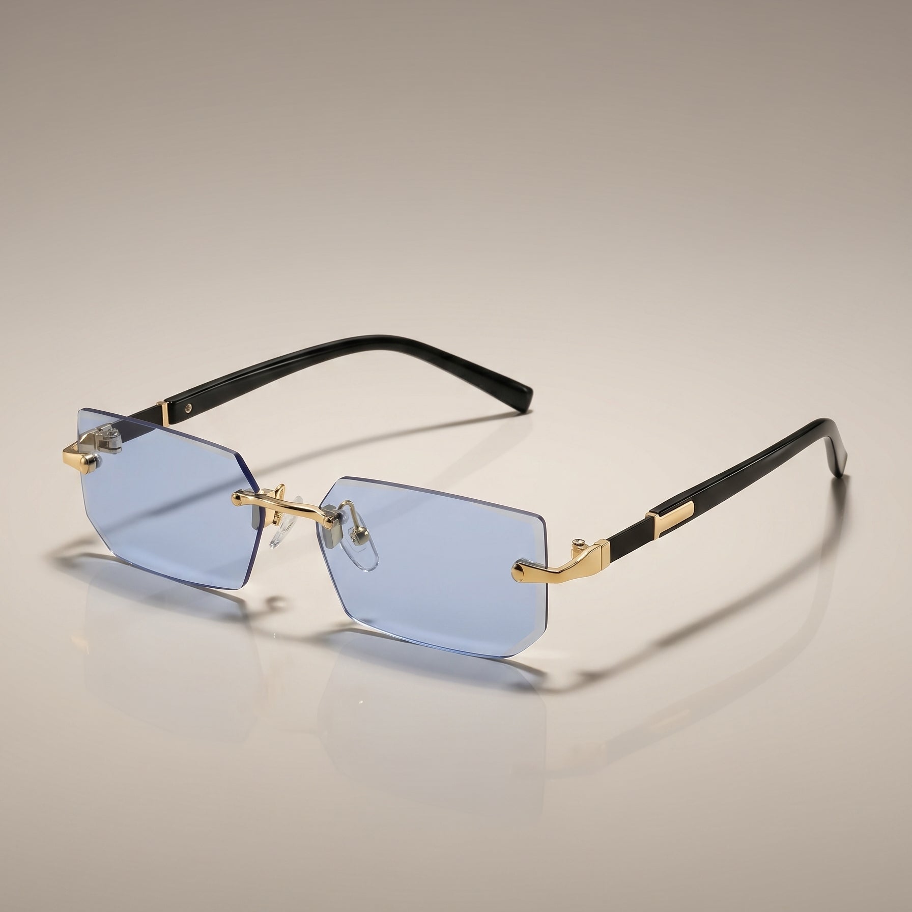 Small Frame Rimless Glasses