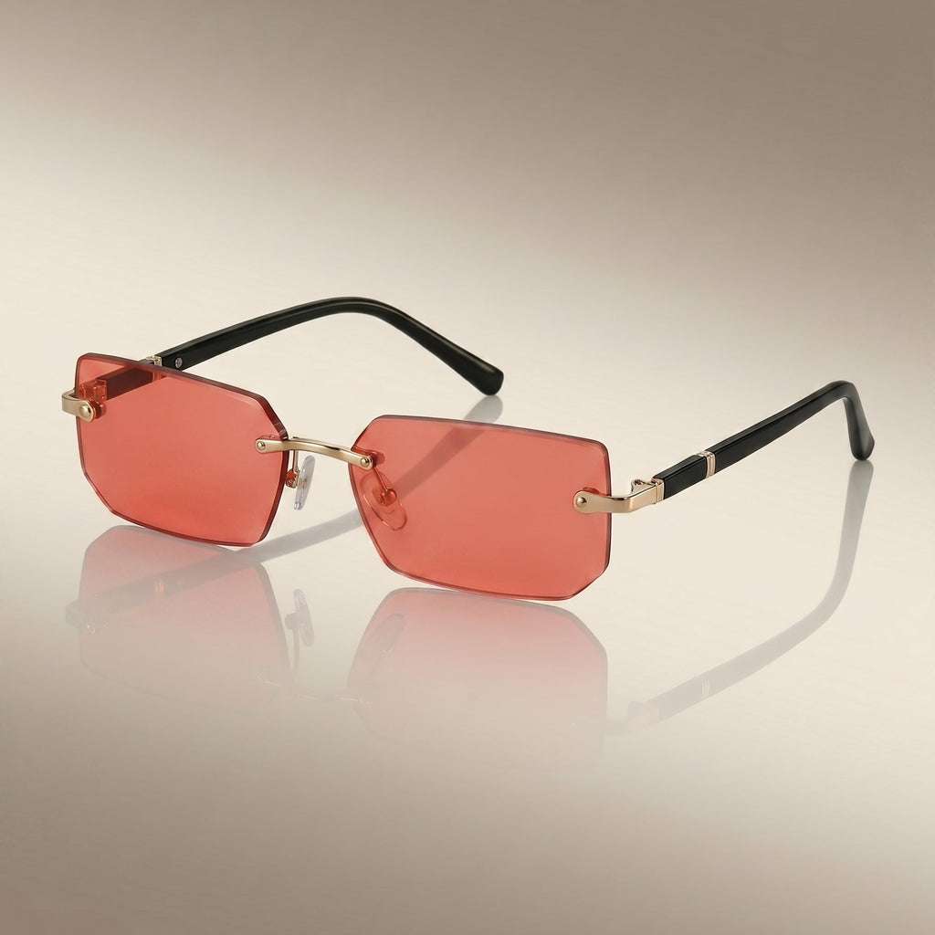 Small Frame Rimless Glasses