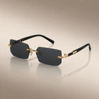 Small Frame Rimless Glasses