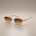 Square Vintage Small Glasses