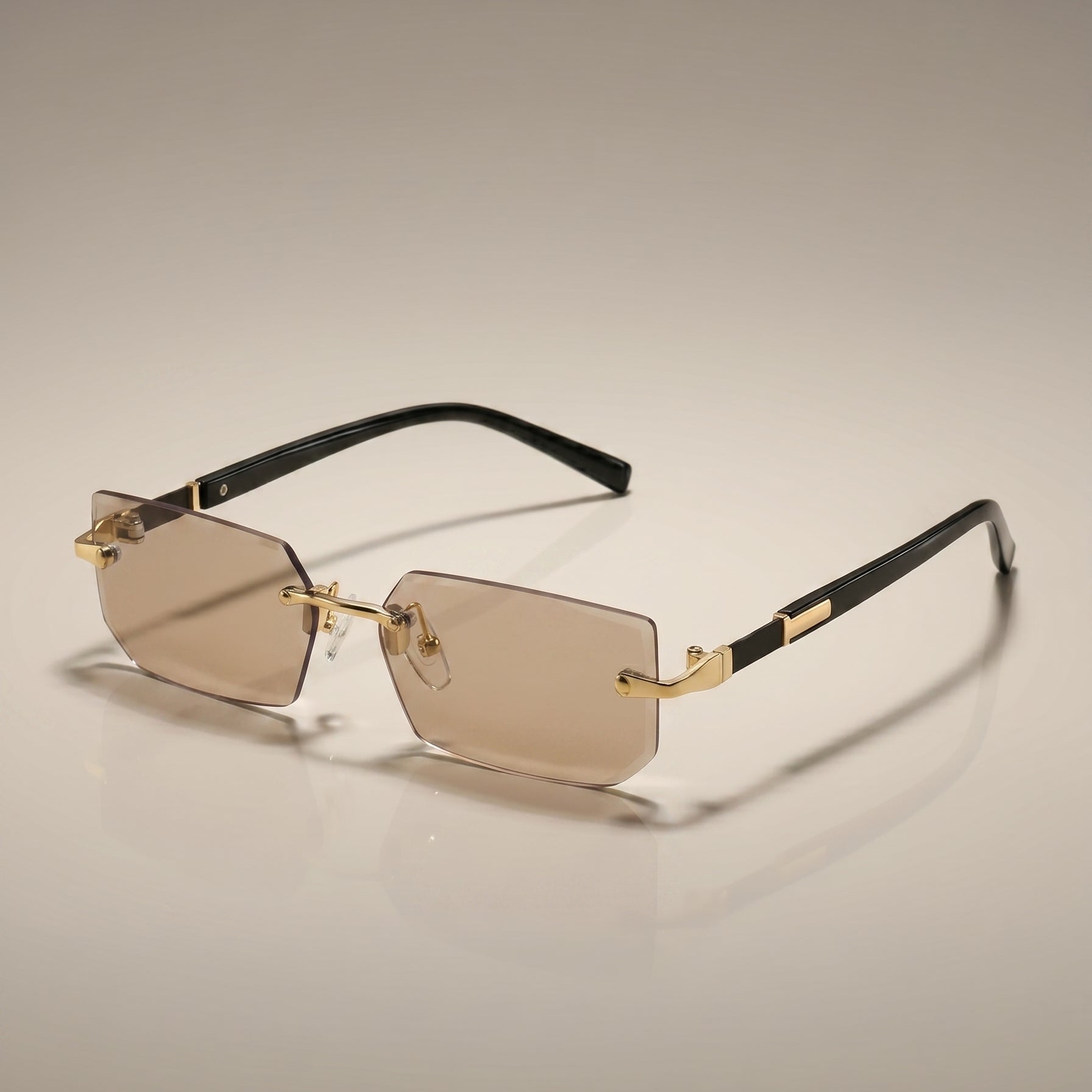 Small Frame Rimless Glasses